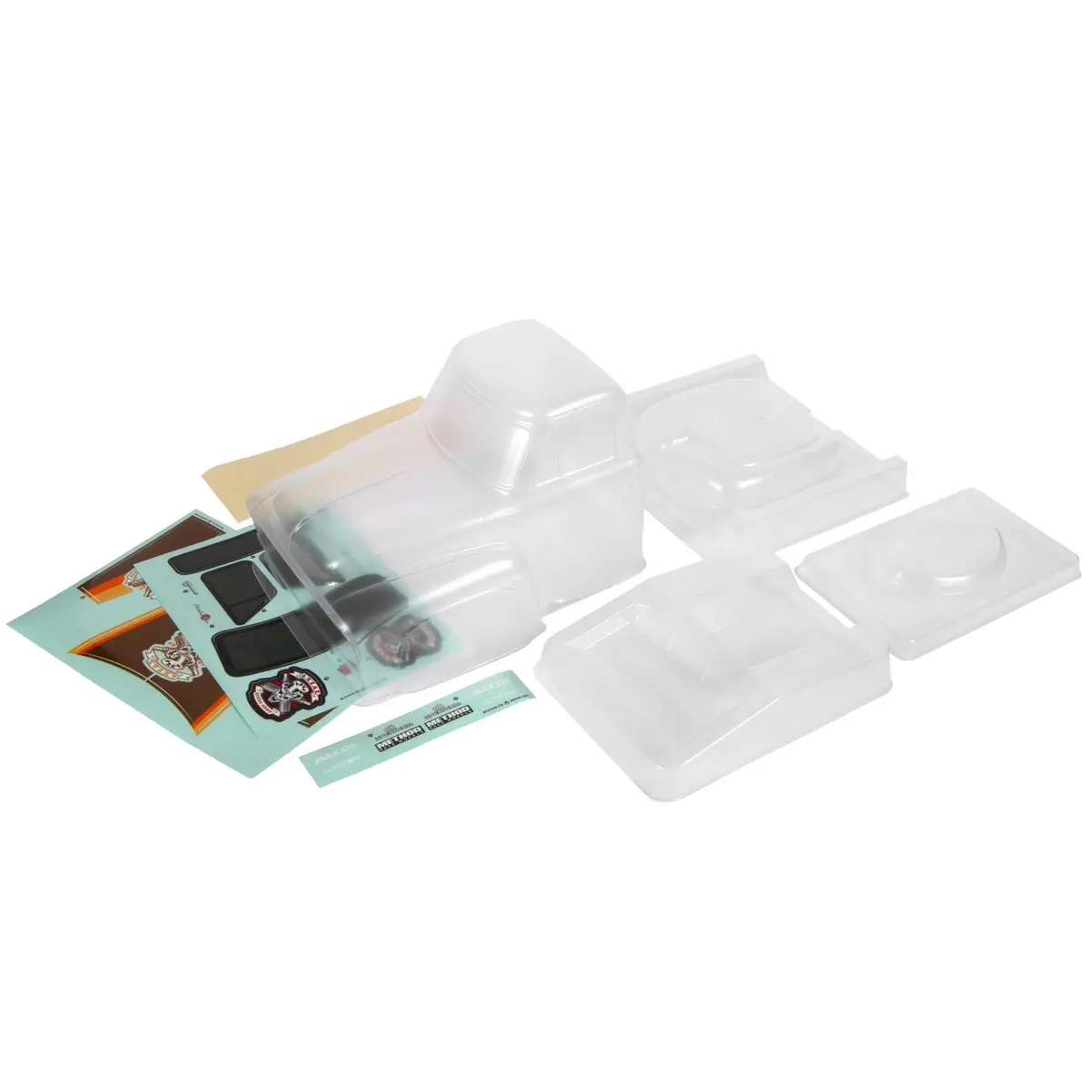 Axial 1955 Ford F-100 Body Outer Panel Set, Clear 1