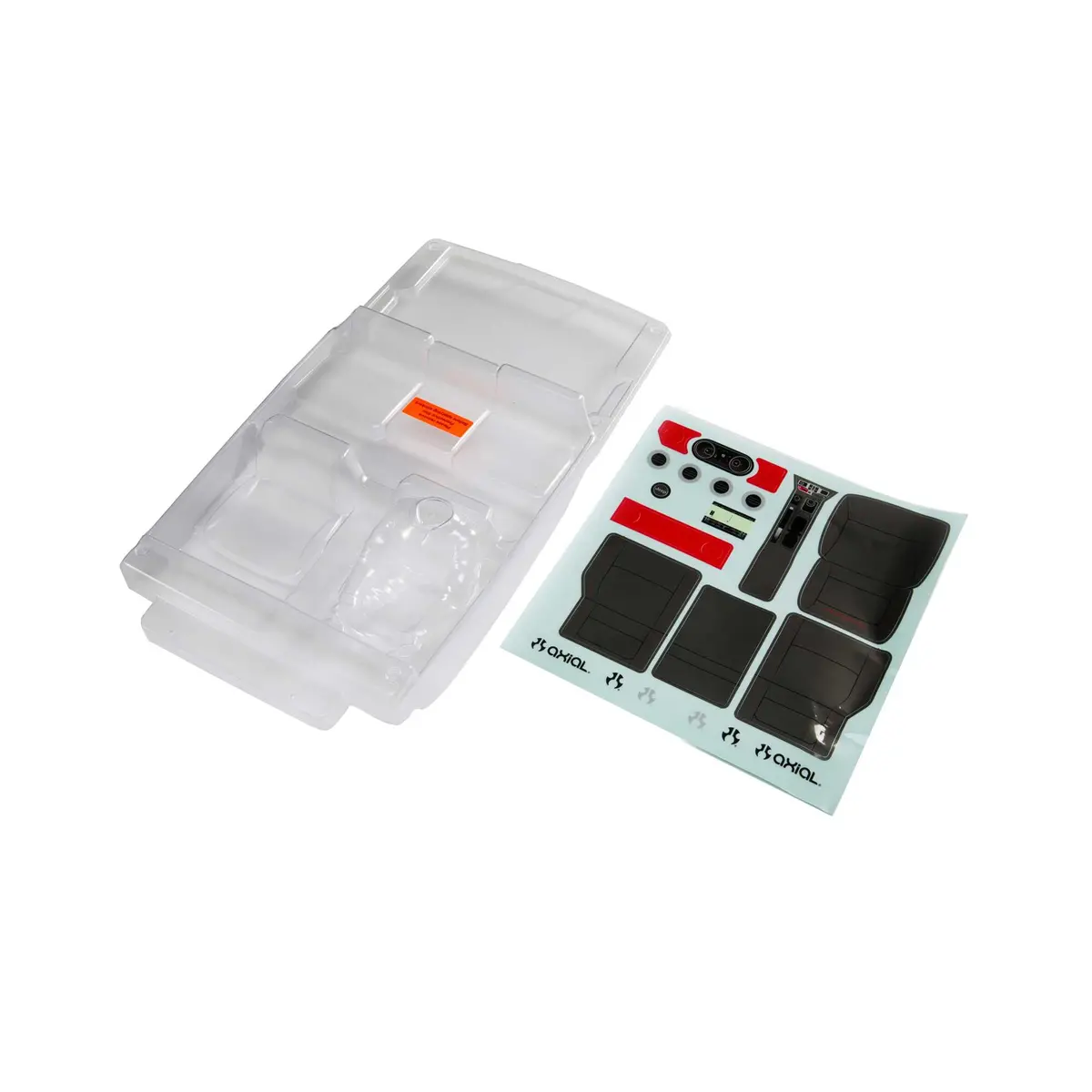Axial Clear Interior, Jeep Jlu: Scx10 Iii 1
