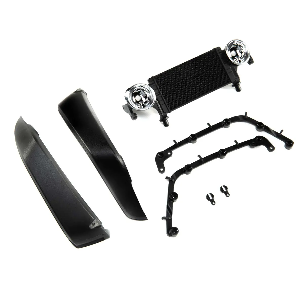 Axial Radiator & Front Fenders, Jeep Jlu: Scx10 Iii 1