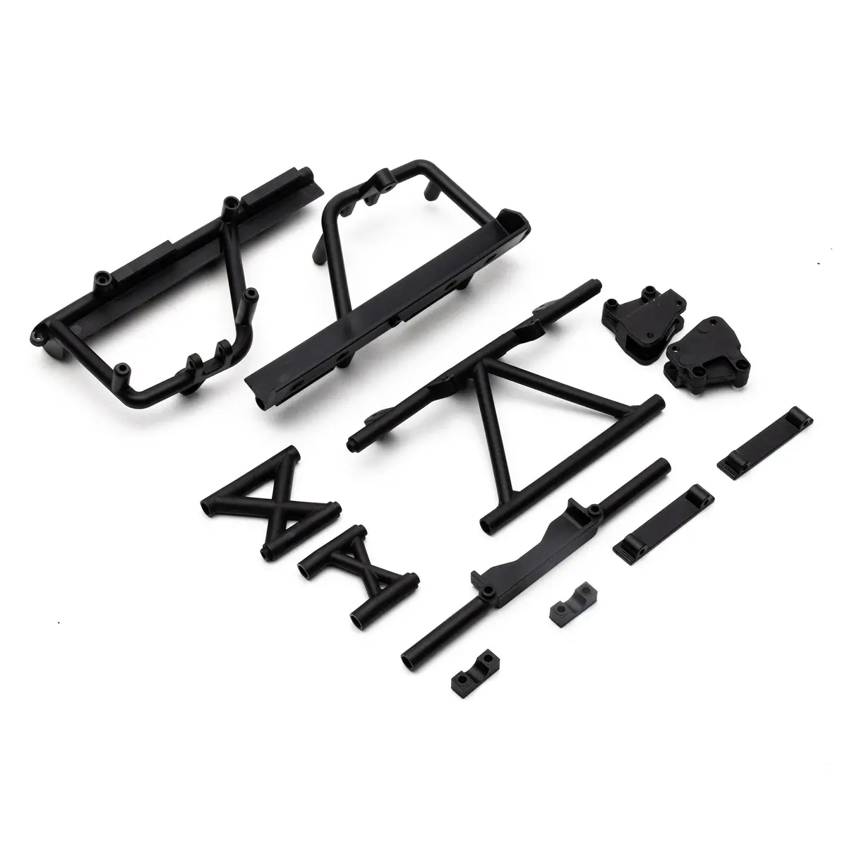Axial Cage Supports Battery Tray (Black)  Rbx10 1