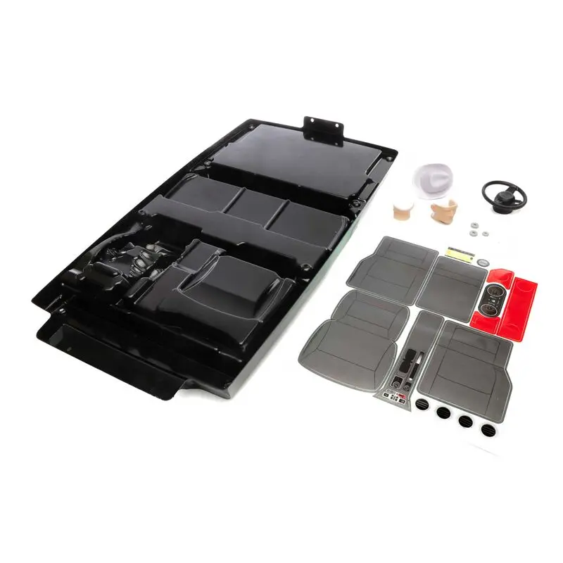 Axial Scx6: Jeep Jlu Driver & Interior (Clear) 1