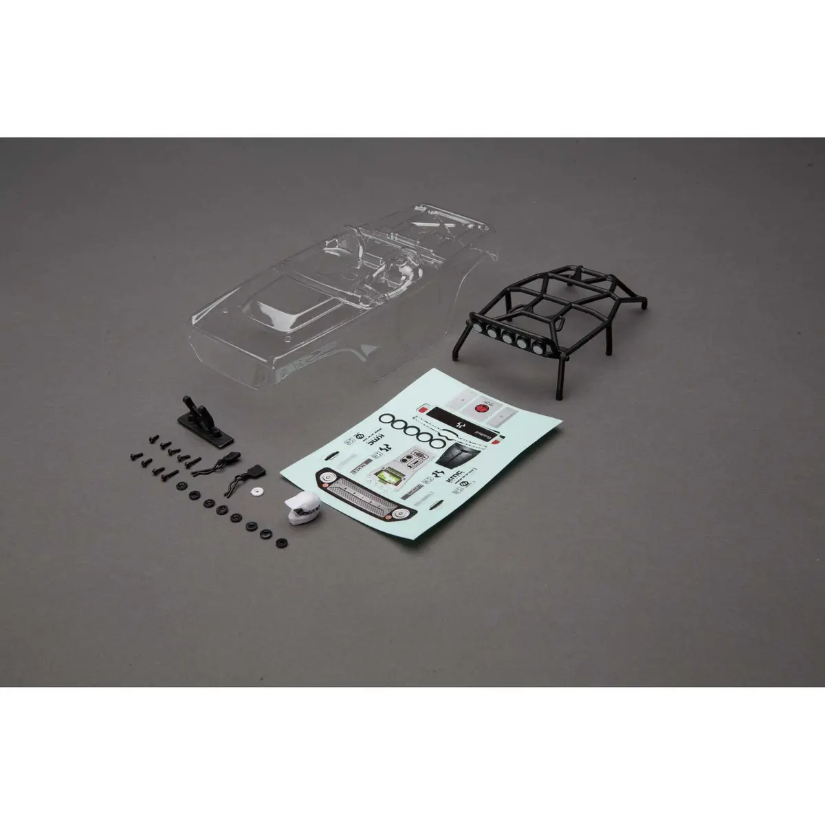 Axial Scx24 Deadbolt Pre-Cut Body Set (Clear) 1