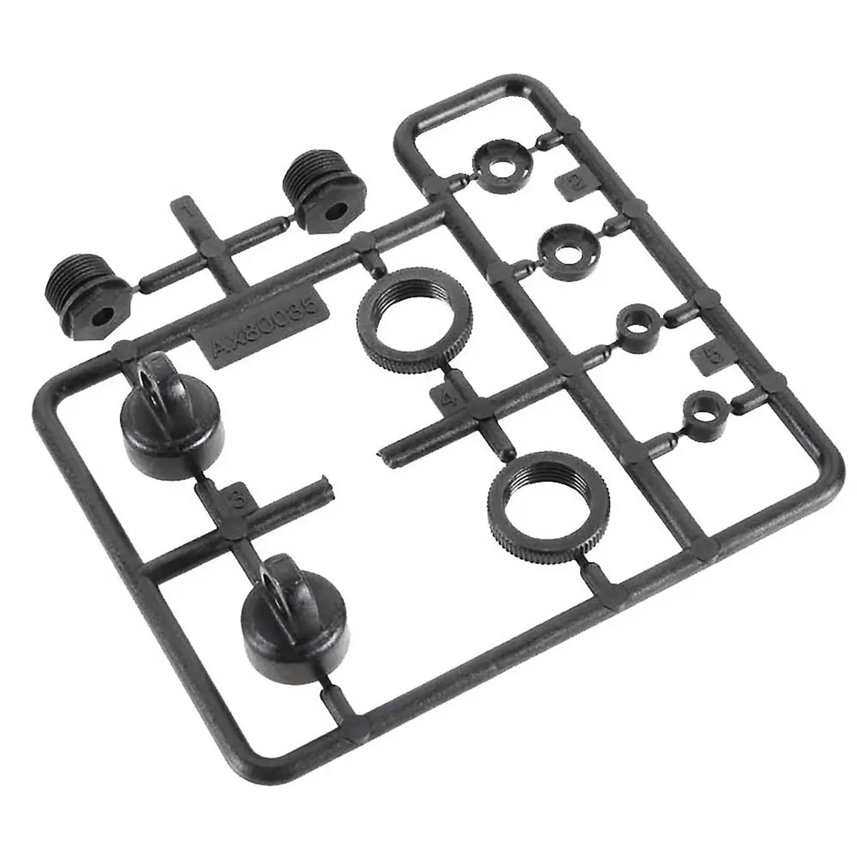 Axial 10Mm Shock Caps Parts Tree 1