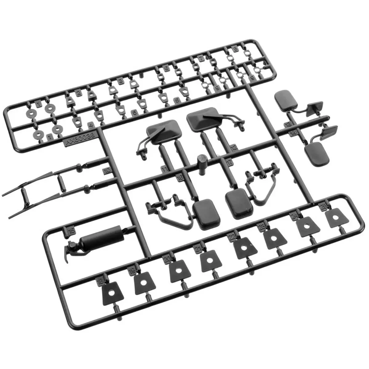 Axial Exterior Detail Parts Tree Black 1