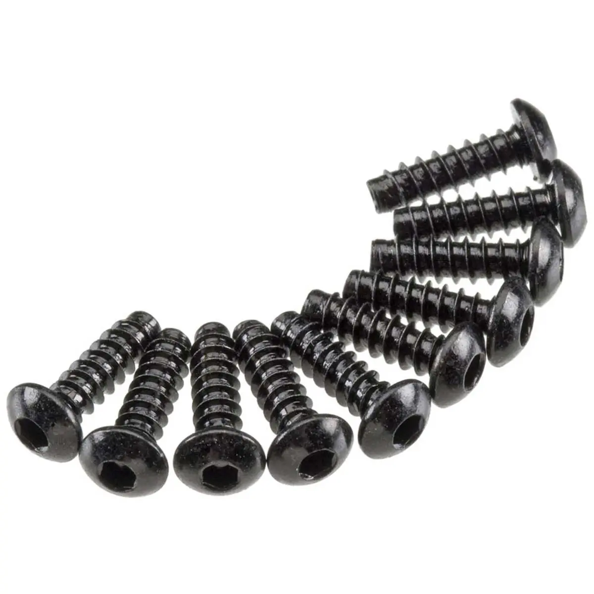 Axial Hex Tap Button Head M3x10mm Black (10) 1