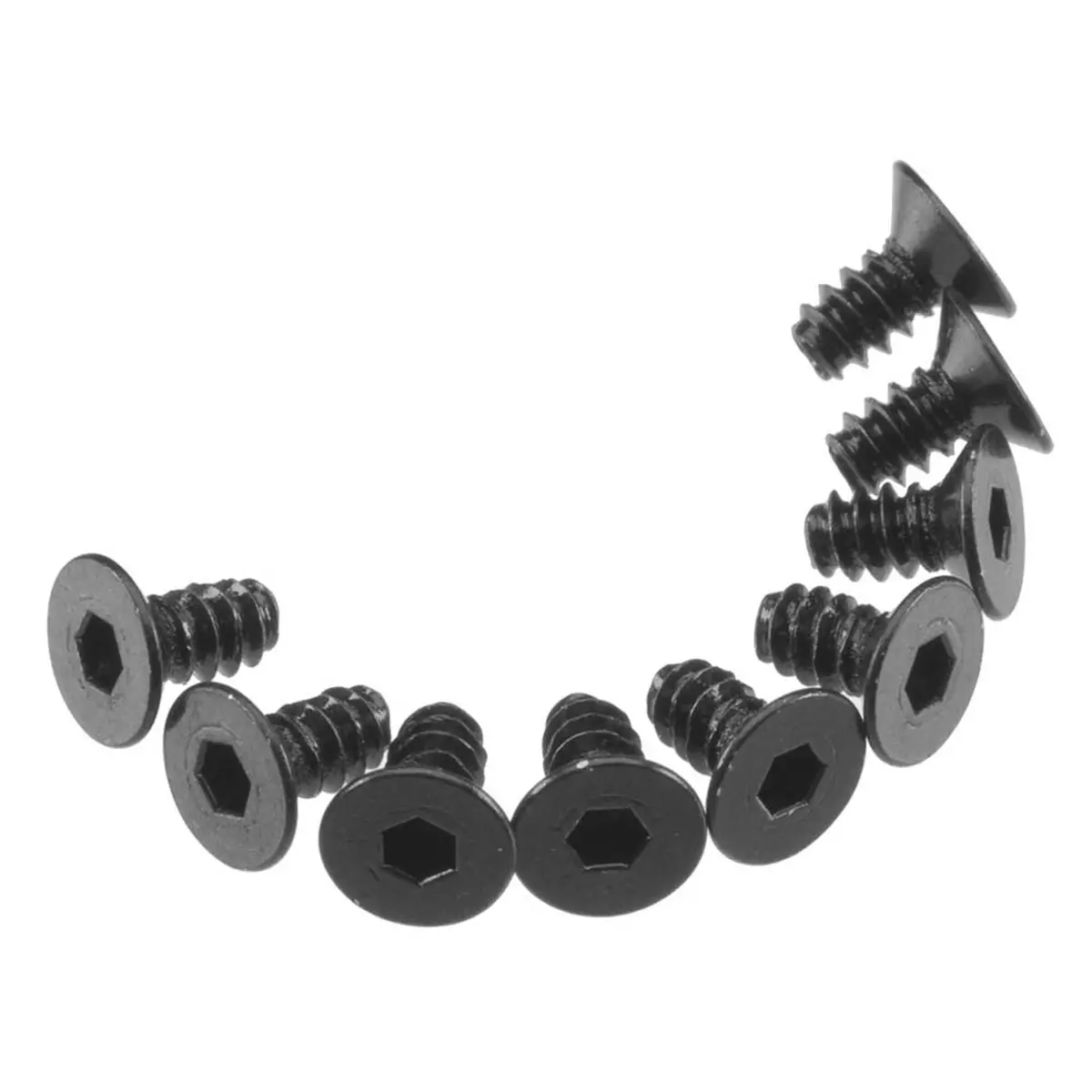 Axial Hex Socket Tap Flat Head M3x6mm Black (10) #Axic0126 1