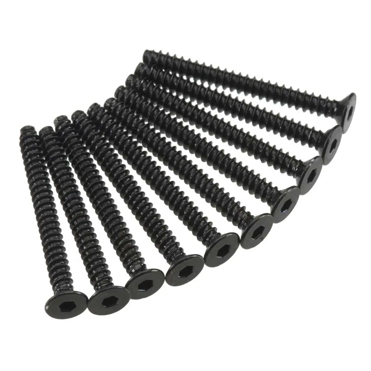 Axial Hex Socket Tap Flat Head M3x30mm Black (10) 1