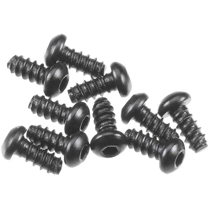 Axial Hex Socket Tapping Button Hd M2.6X6mm Blk (10) 1