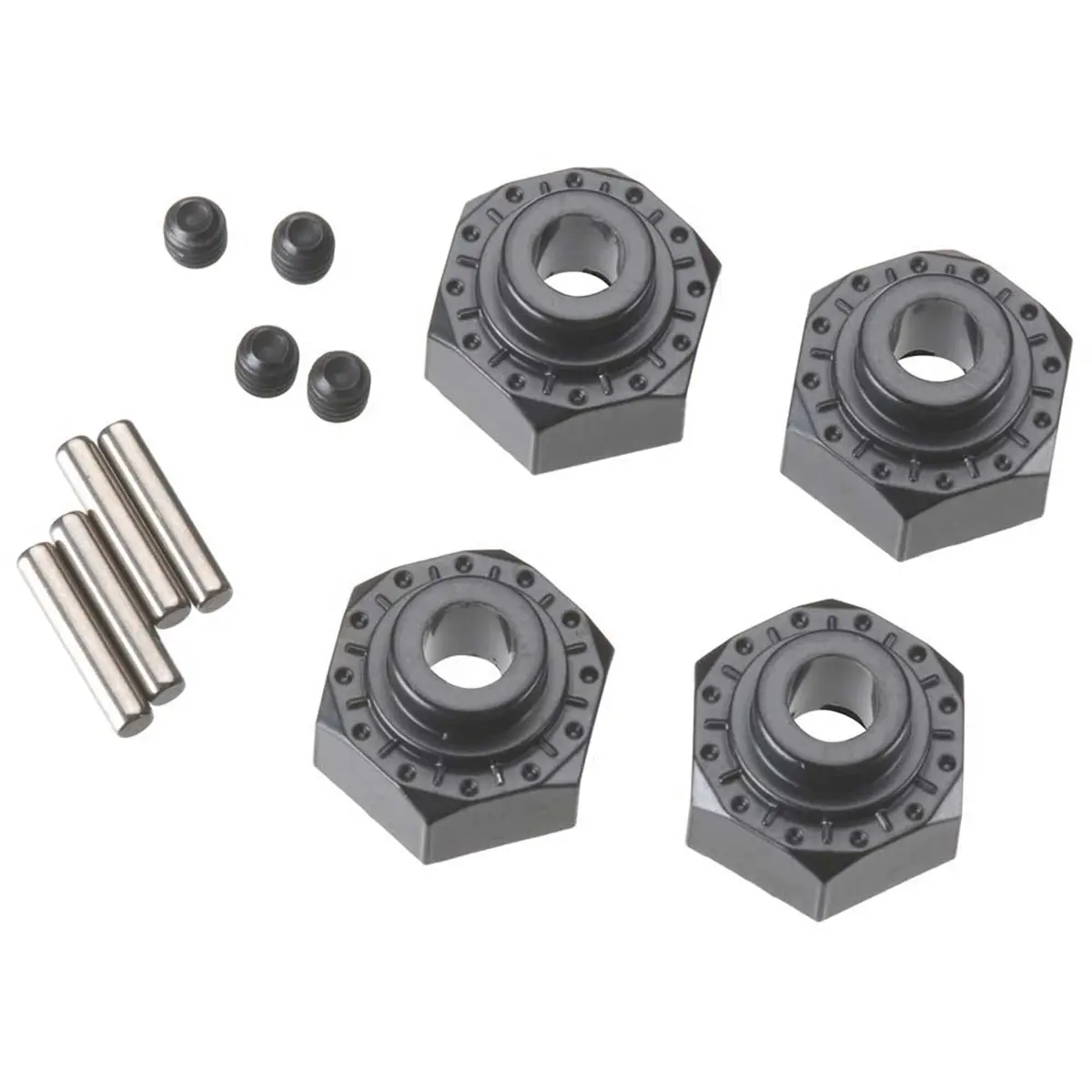 Axial Aluminum Hex Hub 12Mm Black (4) 1