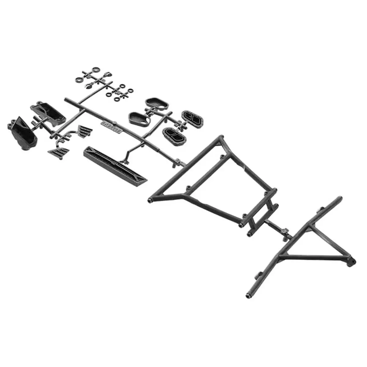 Axial Y-380 Cage Front Rear Inserts Yeti 1