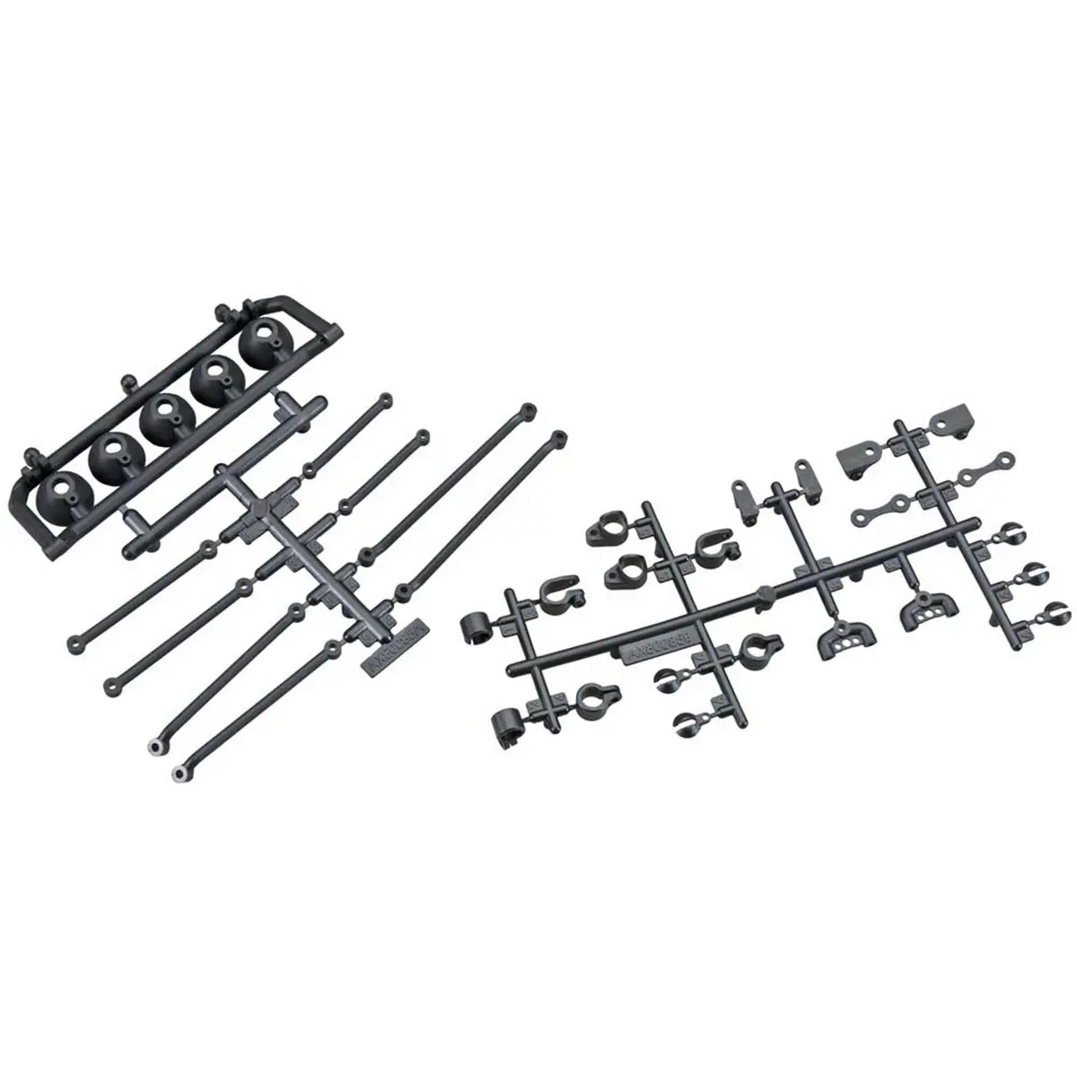 Axial Univ Mount 5 Bucket Light Bar Black 1