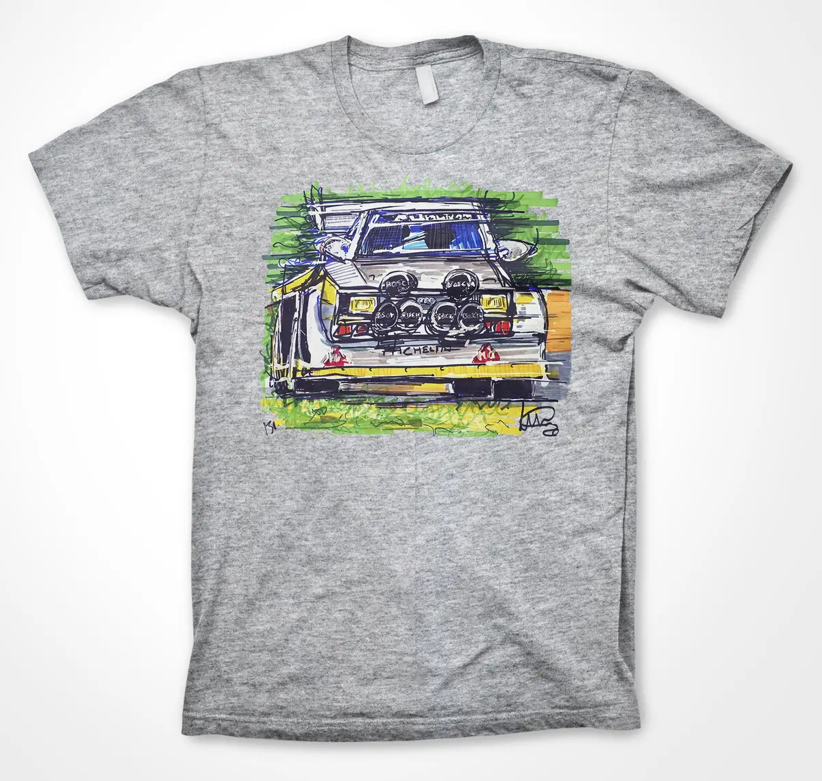 Audi Quattro Sport Rally Unisex T-Shirt – Legendary All-Wheel-Drive Heritage - Image 3