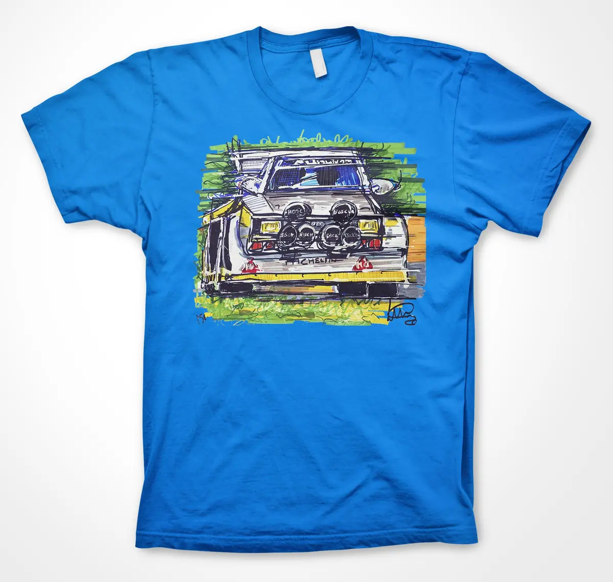 Audi Quattro Sport Rally Unisex T-Shirt – Legendary All-Wheel-Drive Heritage - Image 10