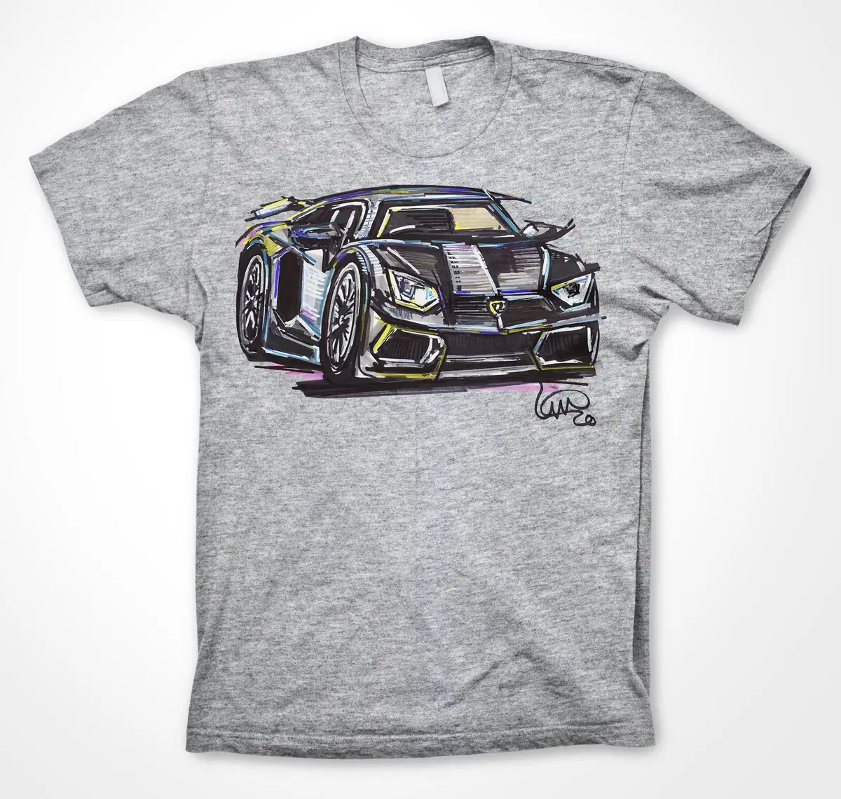Lamborghini Aventador Supercar T-Shirt – Unisex Bold Statement Tee