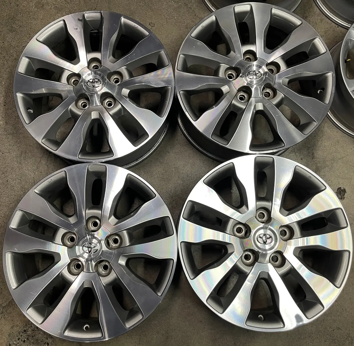 Sold Four 2007-2020 Toyota Tundra Factory 20" Wheels Oem Rims 69533 Sequoia 1