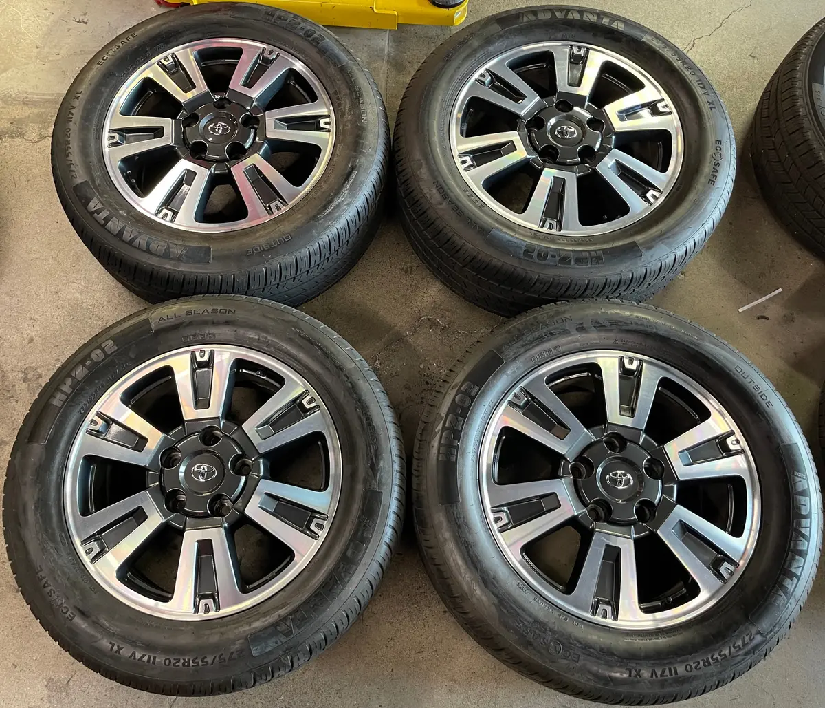 Sold 2021 Toyota Tundra Platinum Factory 20" Wheels Tires Oem Rims 75159 Sequoia 1