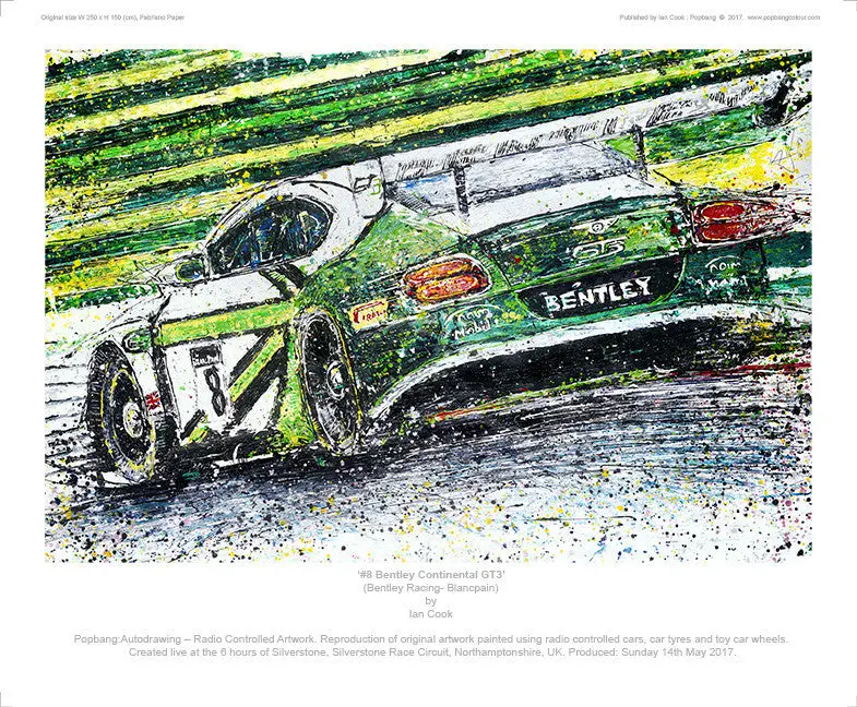 Bentley Team M-Sport  - #8 Bentley Continental Gt3 1