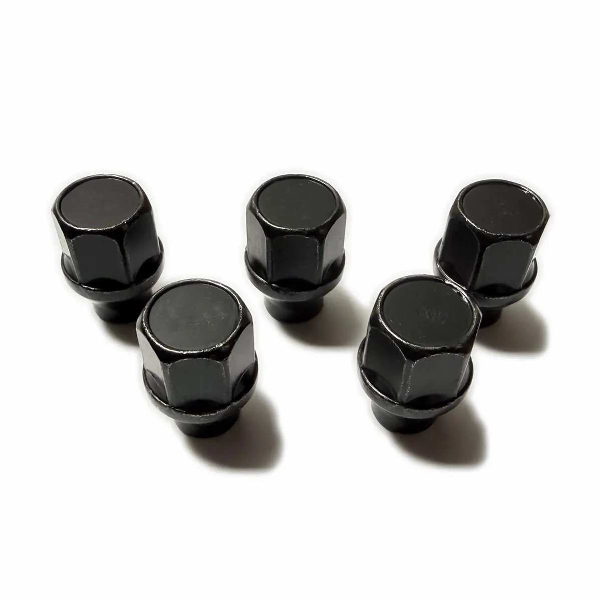 Speedline Bimecc Lugnut, Close-End, 21Mm, 12X1.5 Black 1