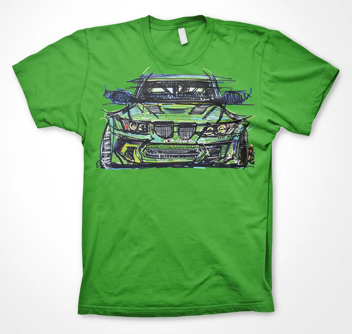 Falken Tyres BMW E92 Eurofighter Drift Design Unisex T-Shirt by Continuouscar