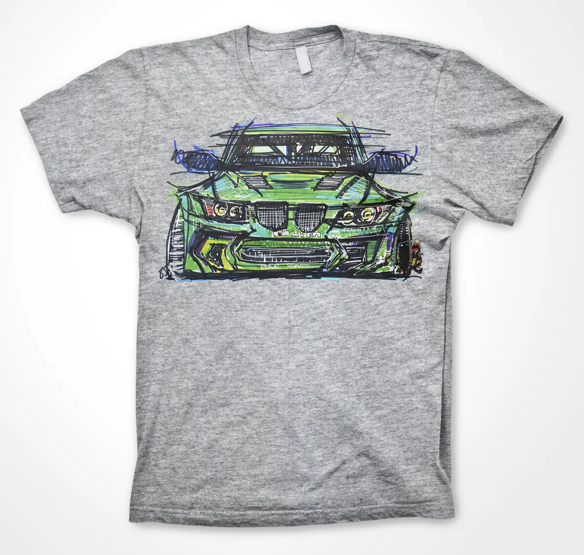Falken Tyres BMW E92 Eurofighter Drift Design Unisex T-Shirt by Continuouscar - Image 8