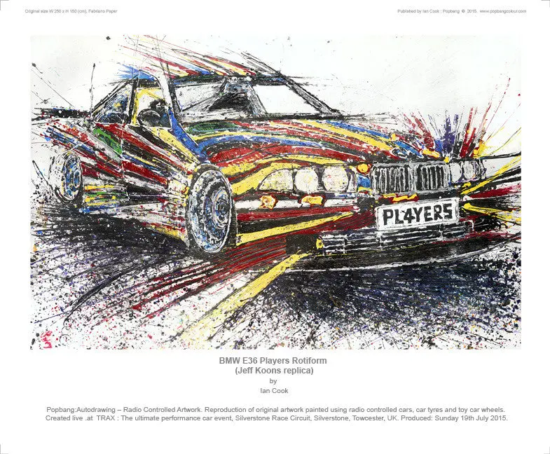 Bmw E36 Players Rotiform (Jeff Koons Replica) 1