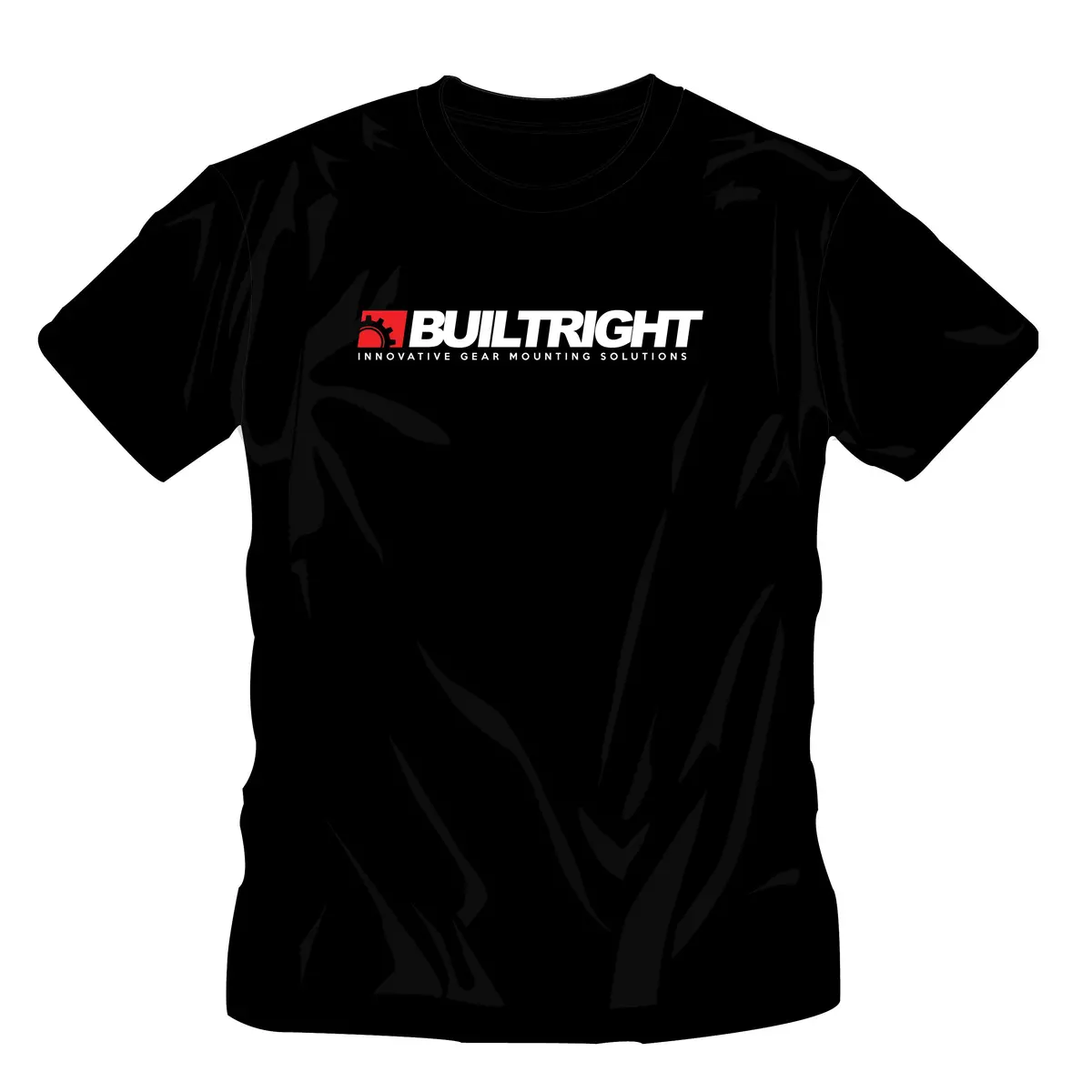 Builtright Industries Bold Logo T-Shirt - Black 1