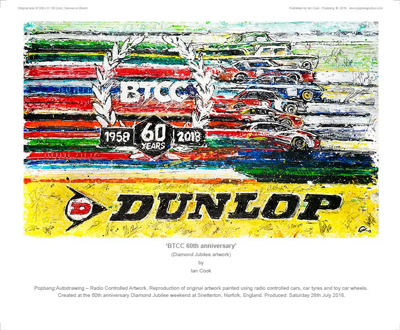 ‘Btcc 60Th Anniversary’ (Diamond Jubilee Artwork) 1