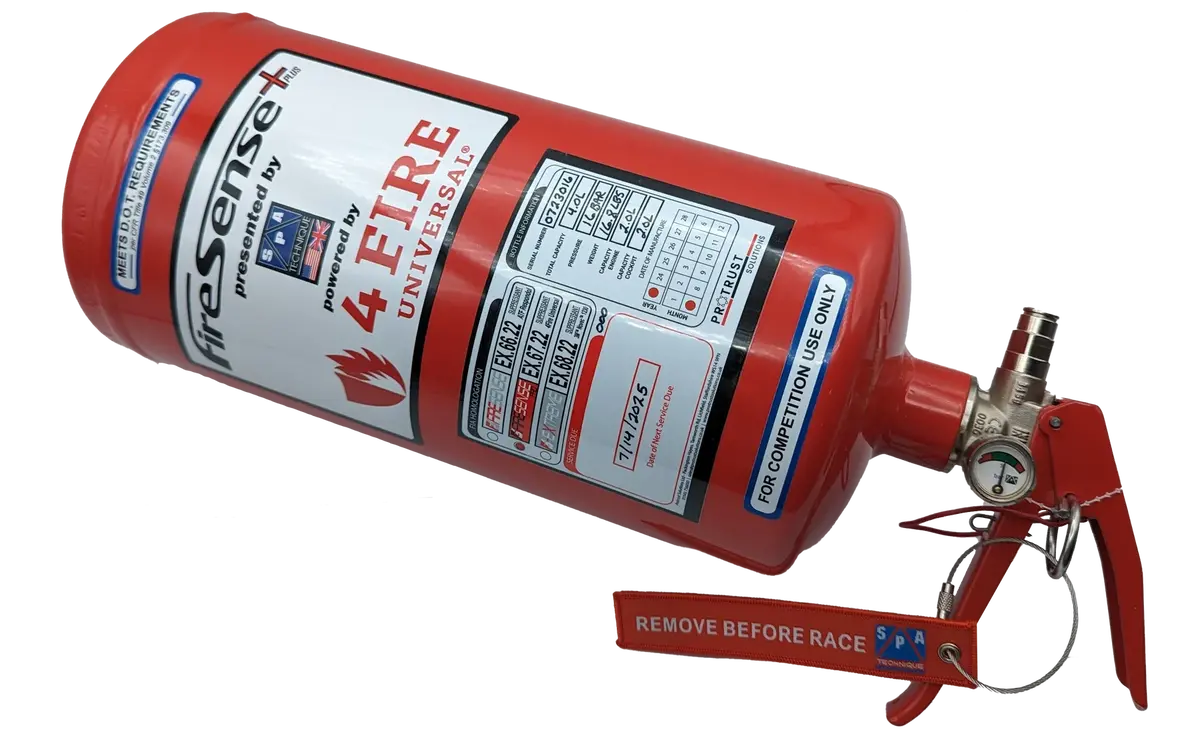 4.0 Ltr. 4Fire Universal(Afff-Ar), Steel Mechanical - Fia 2023 Fire Suppression System 1