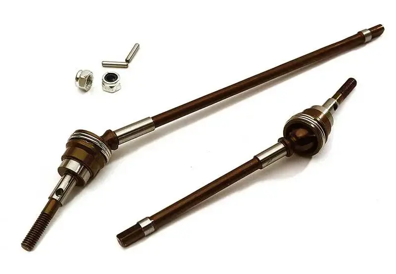 Integy Billet Machined Front Drive Shaft Set For Axial 1/10 Wraith 2.2 & Rr10 Bomber C28500 1