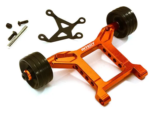 Integy Machined Wheelie Bar For Arrma 1/10 Granite 4X4 3S Blx (Orange) 1