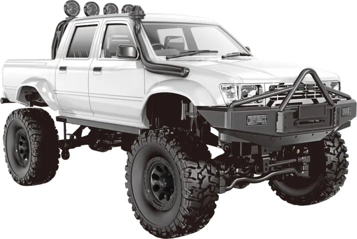 Rc-Pro 1:16 4Wd R/C Truck (Red, Blue, White) C64-1 1