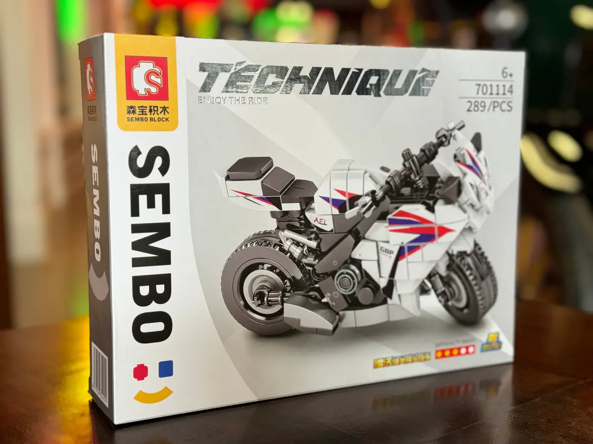 White Sport Bike 1
