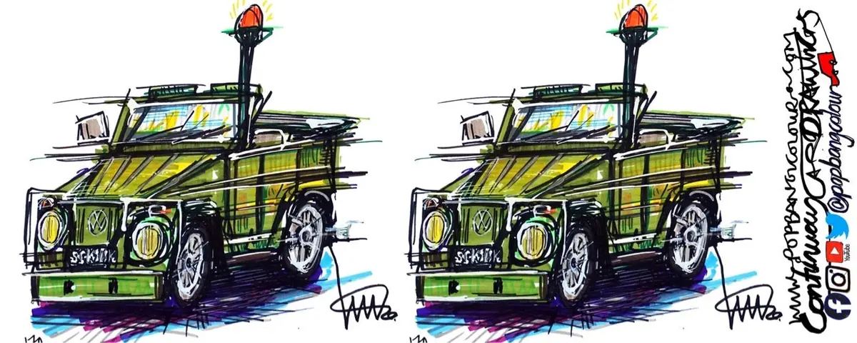 Vw Volkswagen Trekker | #Continuouscar | Mug 1