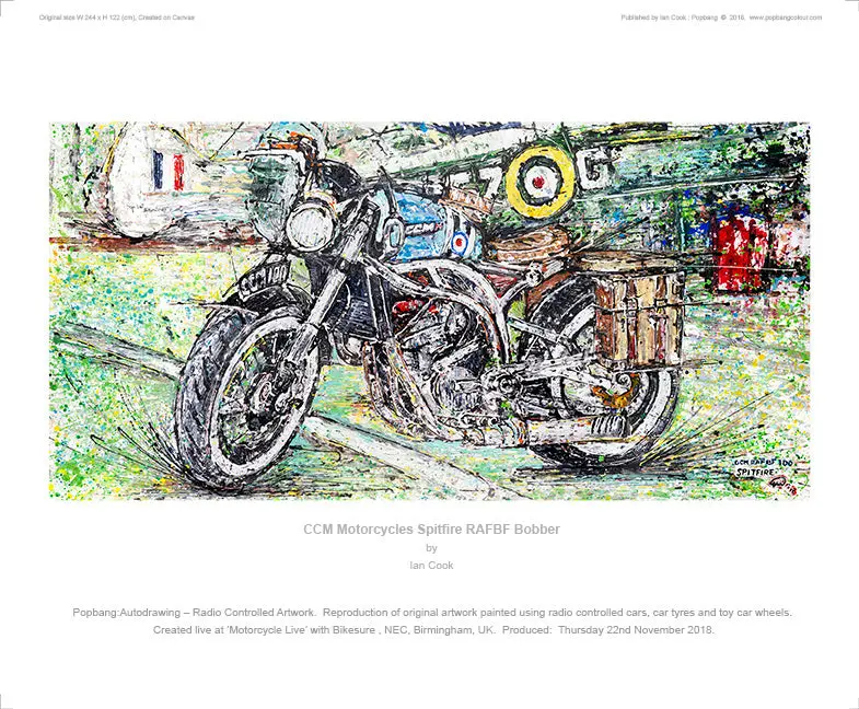 Ccm Motorcycles Spitfire Rafbf Bobber 1