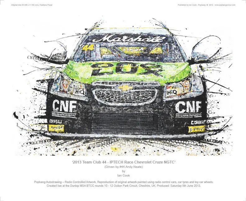 Chevrolet Cruze Iptech Race 2013 Team Club 44 Ngtc (Andy Neate) 1