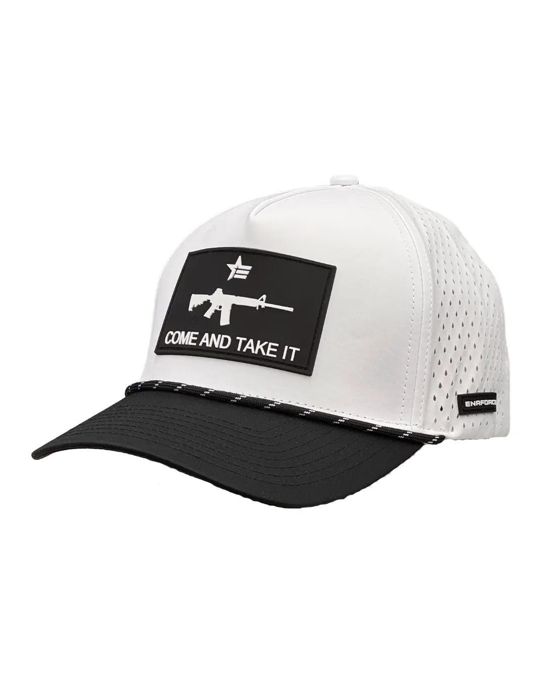 Come And Take It Snapback - White 1