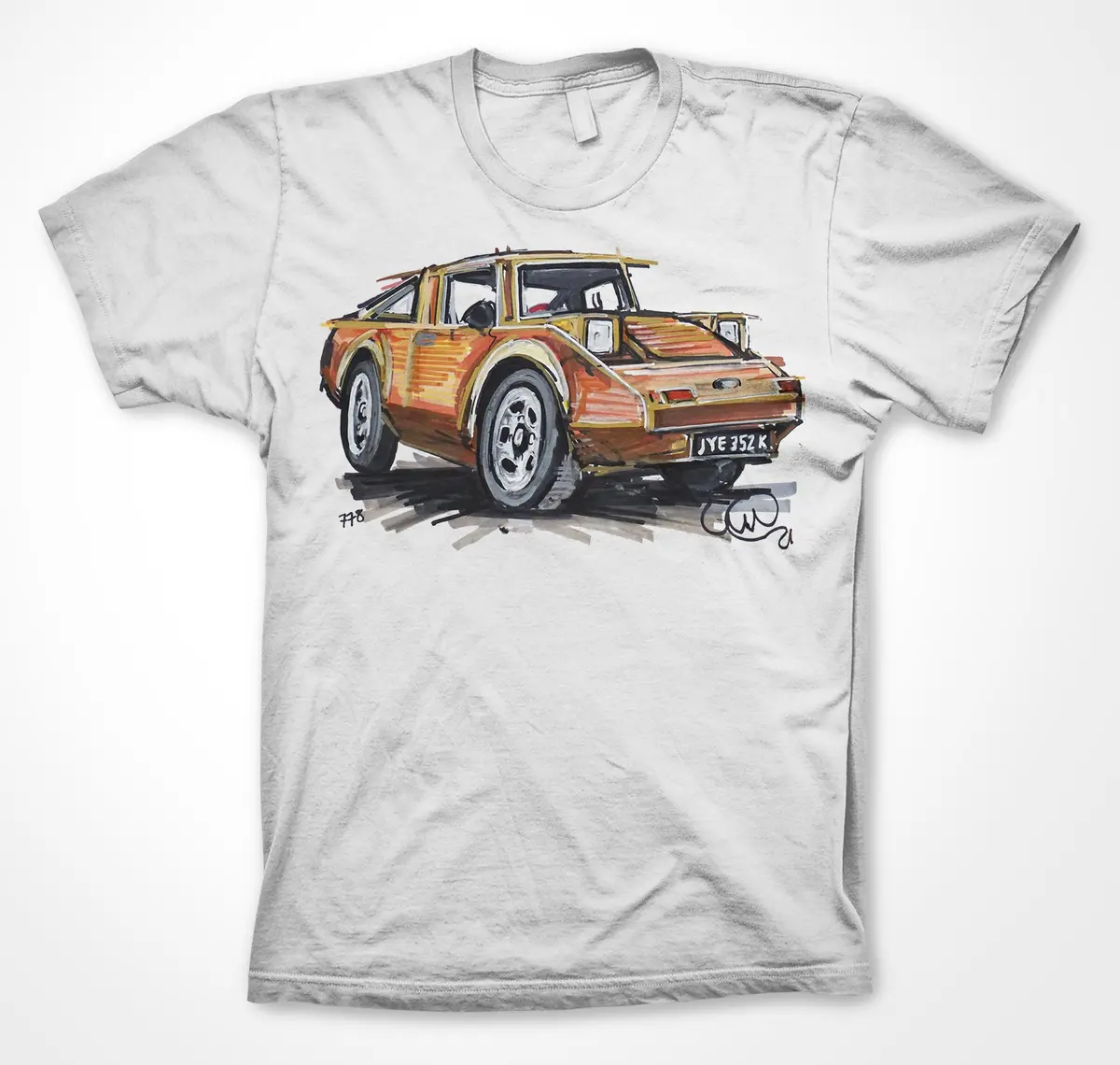 Clan Crusader - Paul Woodford #Continuouscar Unisex T-Shirt 10