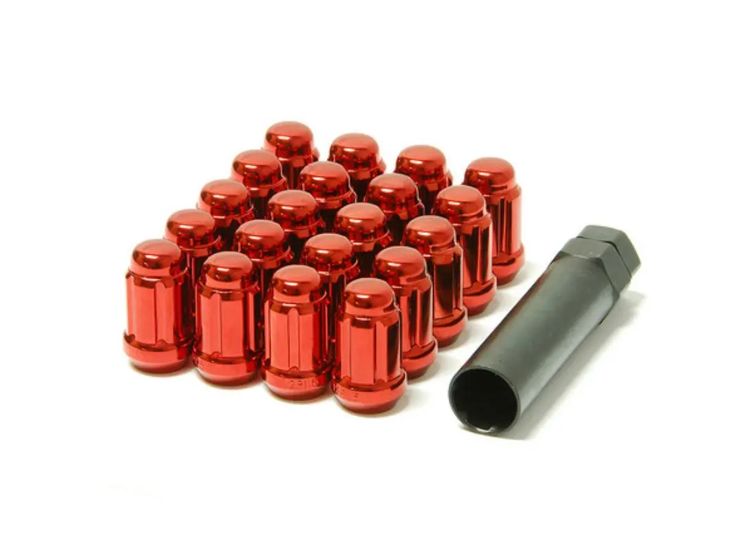 Muteki - Universal - Lug Nuts 12X1.25 Closed End (Red) 1