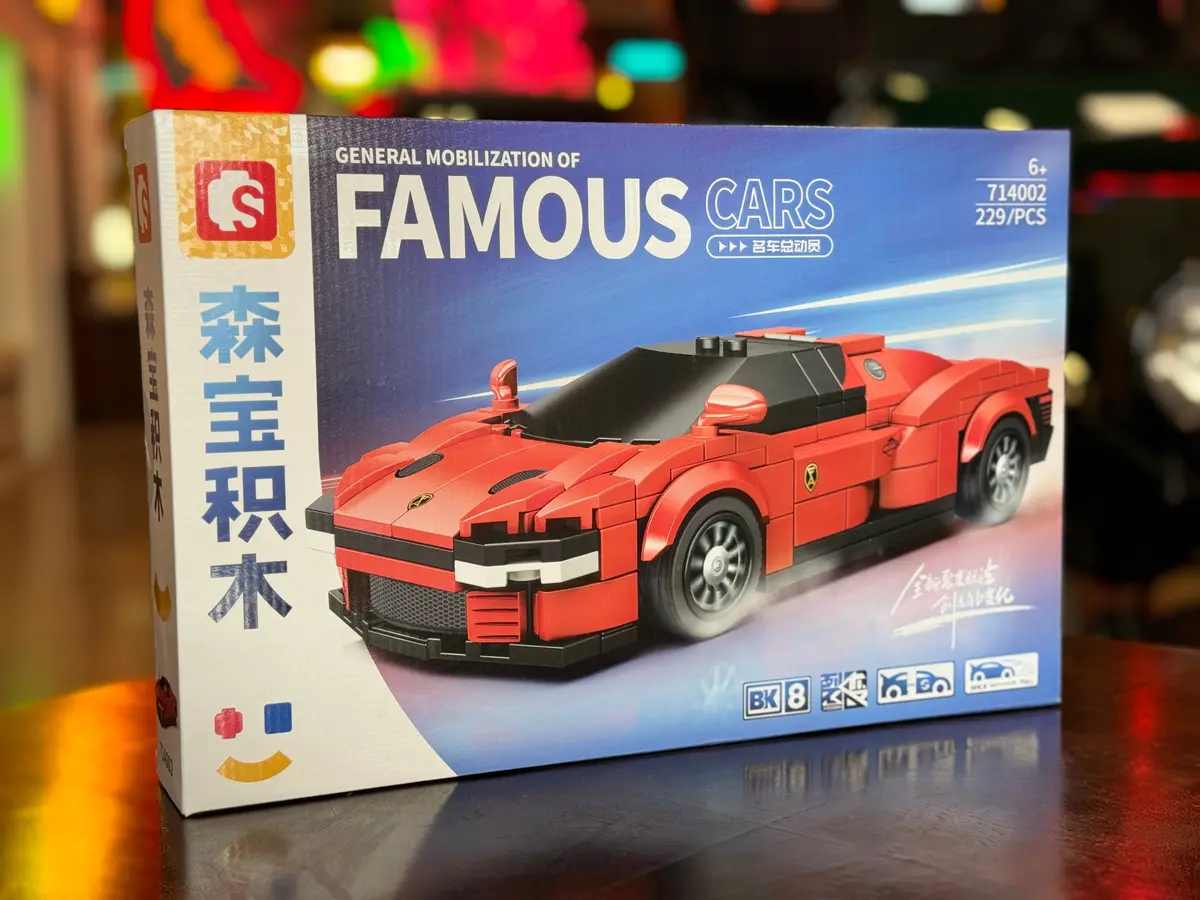 Red Pullback Supercar 1