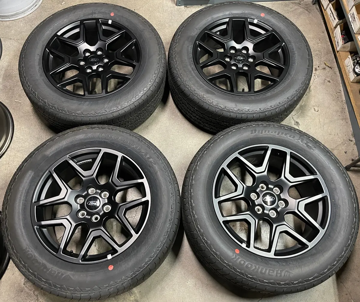 Sold 2024 Ford F150 Factory 20 Wheels Tires Oem Rims Rl341007g Black Hankook 275/60/20 1