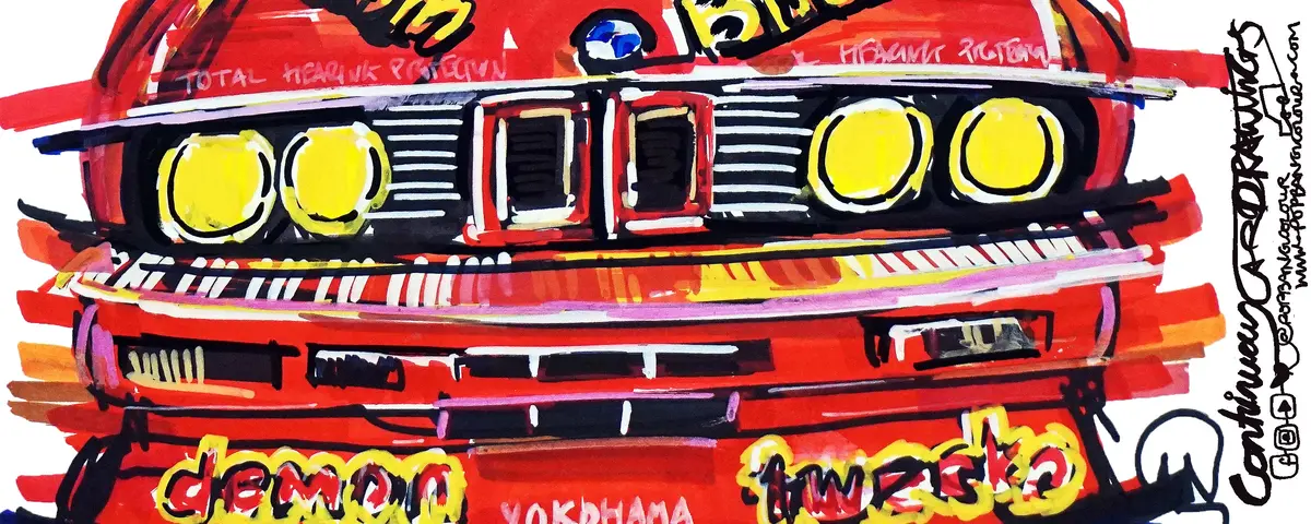 Bmw E30 Demon Tweeks (Letterbox View) | #Continuouscar |  Mug 1