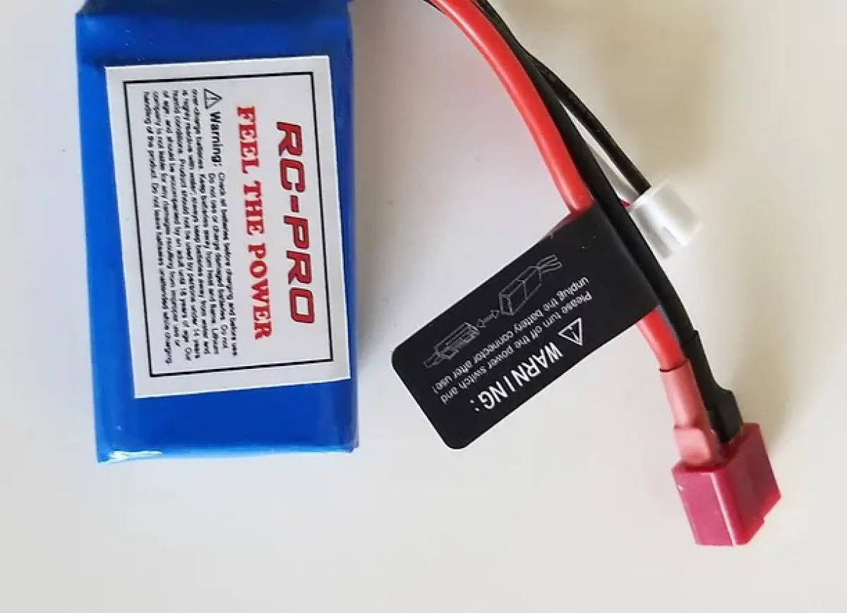 Rc-Pro 7.4V 1200Mah Lipo – With Deans (For Desrush, Thrasher, Little Monster) 1