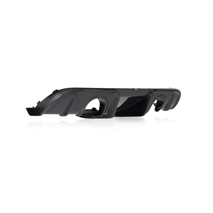 Akrapovic Rear Carbon Fiber Diffuser - High Gloss For 718 Cayman Gt4, 718 Spyder 1