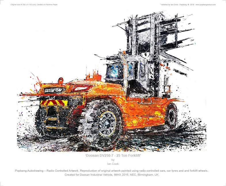 ‘Doosan Dv250-7 25 Ton Forklift' 1