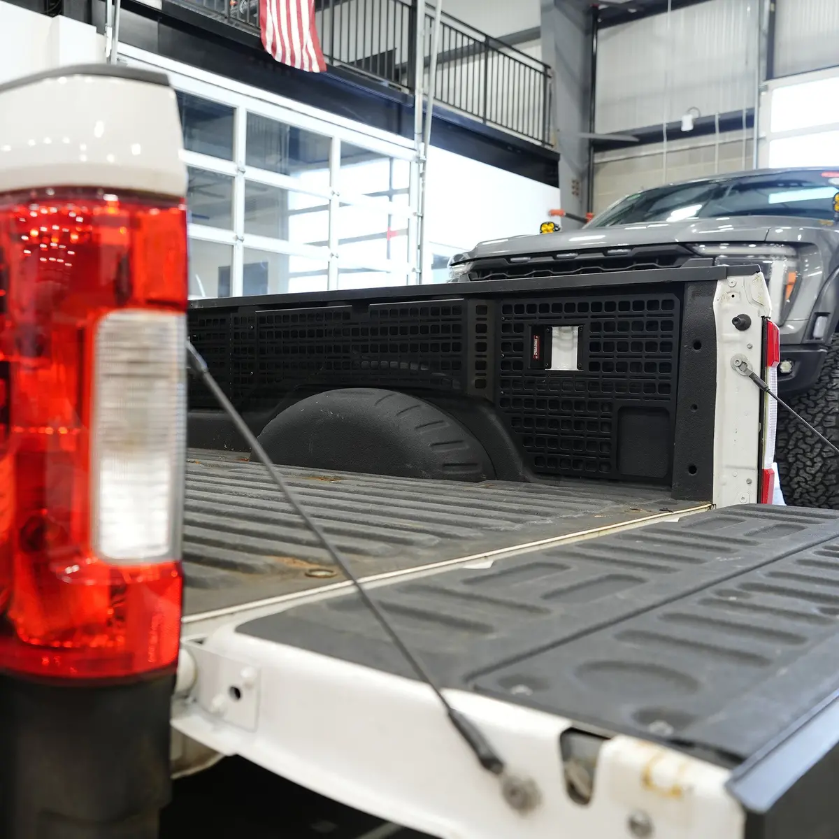 Bedside Rack Molle Panel System 8Ft Bed | Ford F-250, F-350, F-450 (2017-2025) 1