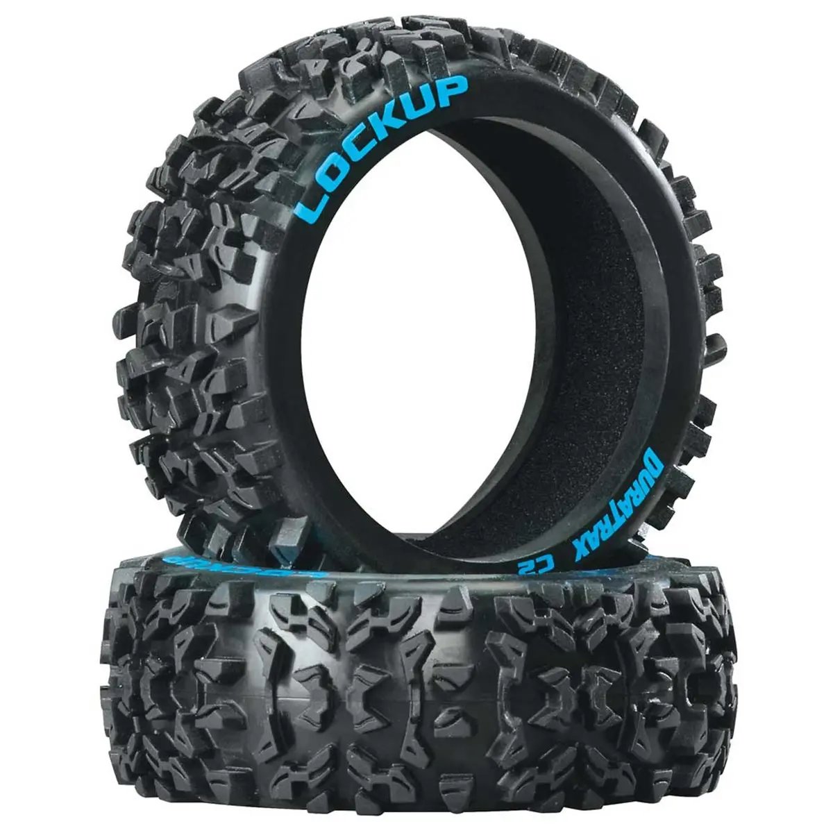 Duratrax Lockup 1/8 Buggy Tires C2 (2) 1