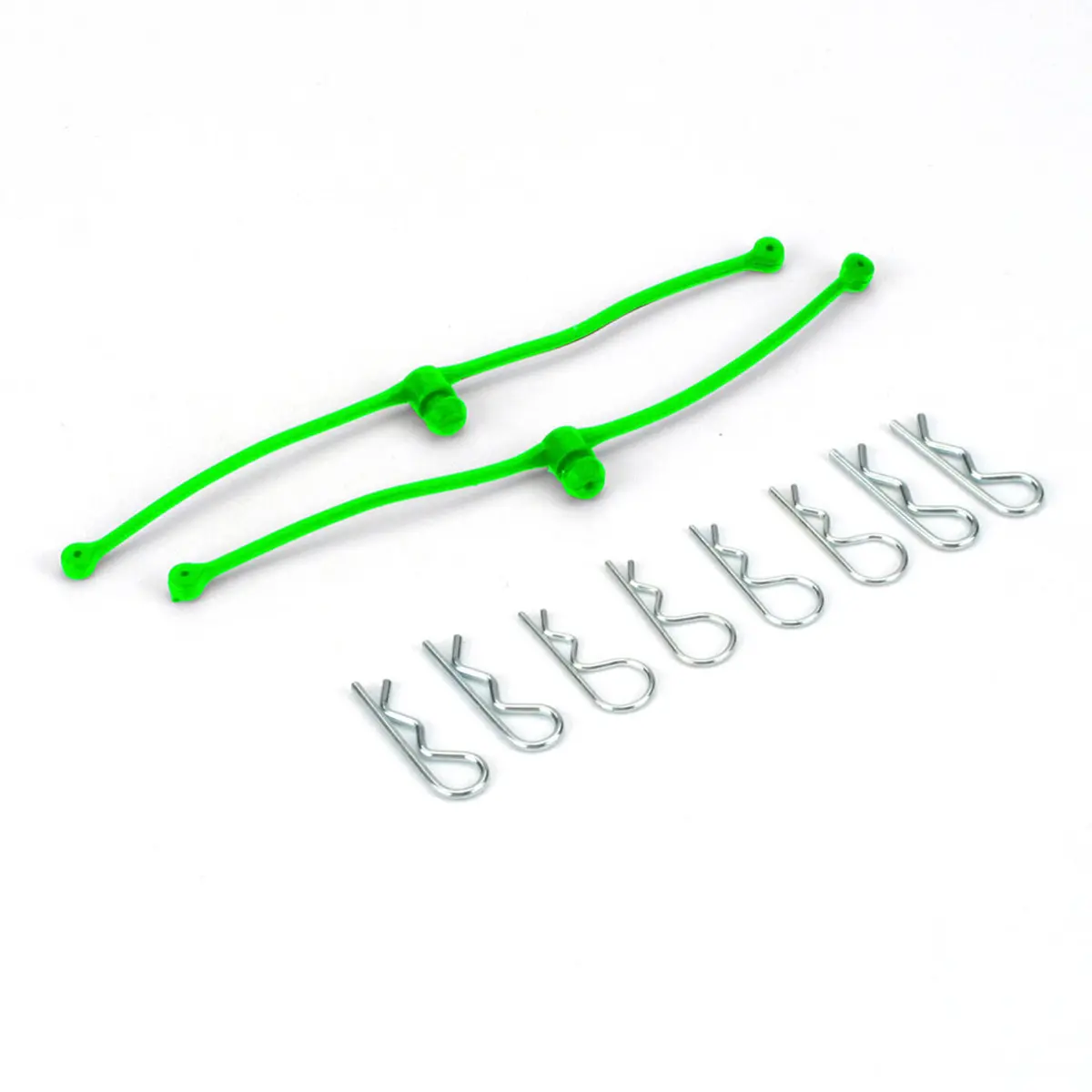 Body Klip Retainers (Lime Green) 1