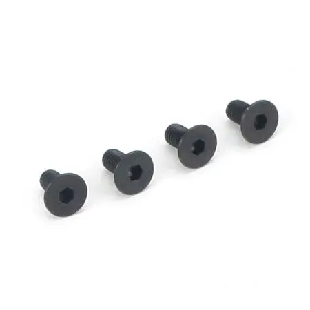 Dubro Flat Head Socket Screws, 3X6mm 1