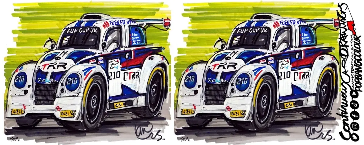 Vw Beetle Funcup | #Continuouscar | Mug 1