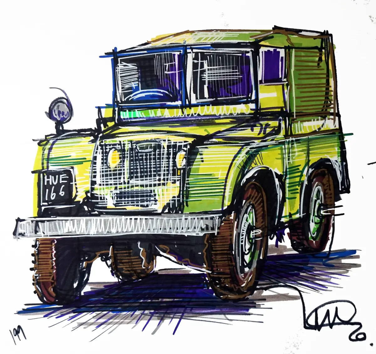 #Continuouscar No.199 | Land Rover Series Huey 166 1